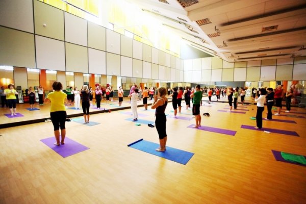 Fresh Fitness. Зал групповых занятий