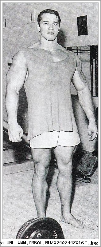Арнольд Шварценеггер в 16 лет
