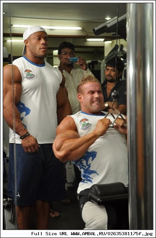 Phil Heath Jay Cutler тренировка