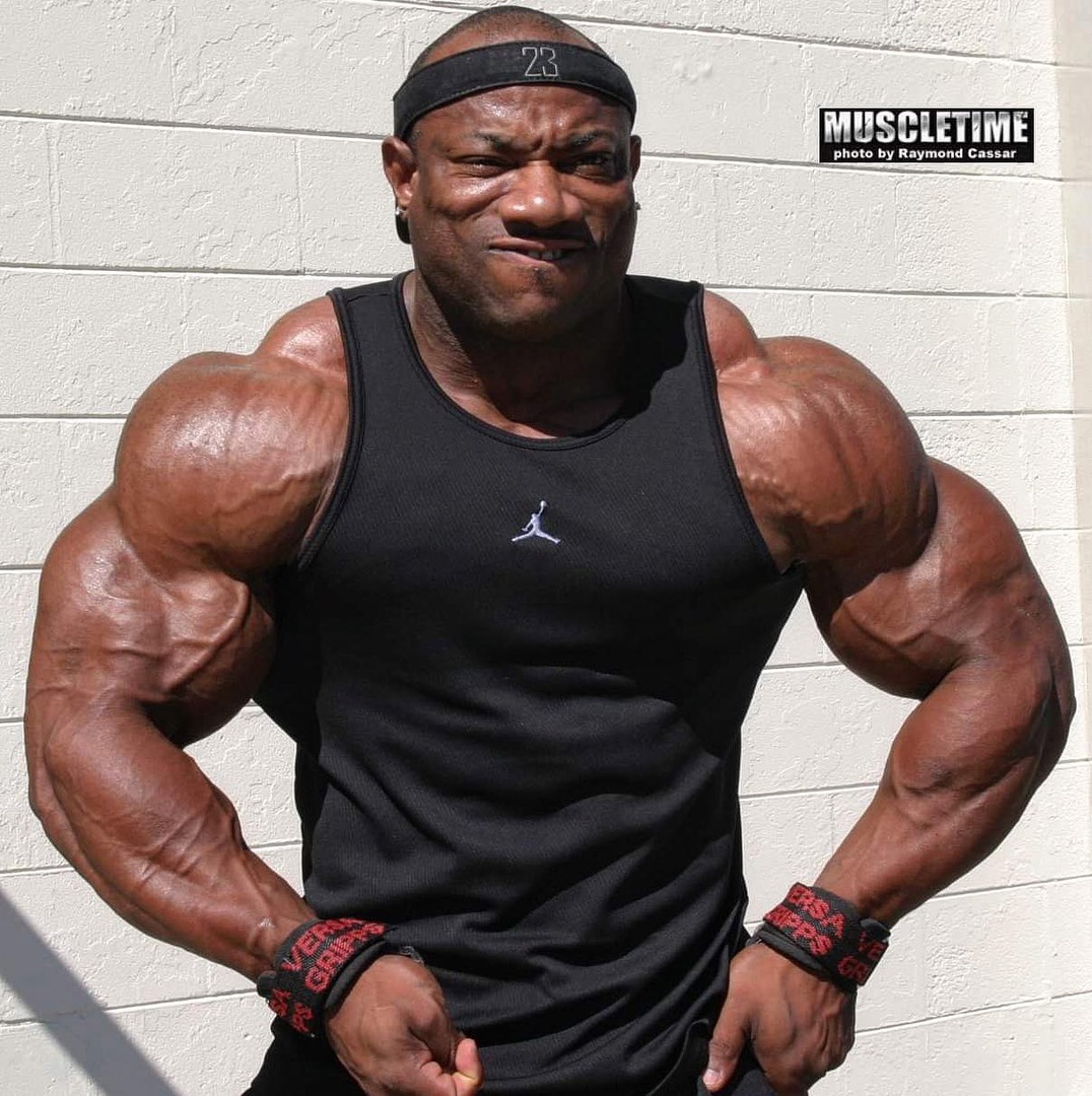 Big Black Bodybuilder