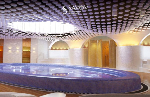 Центр спорта и здоровья SAVOY Чистые пруды. Самая большая джакузи