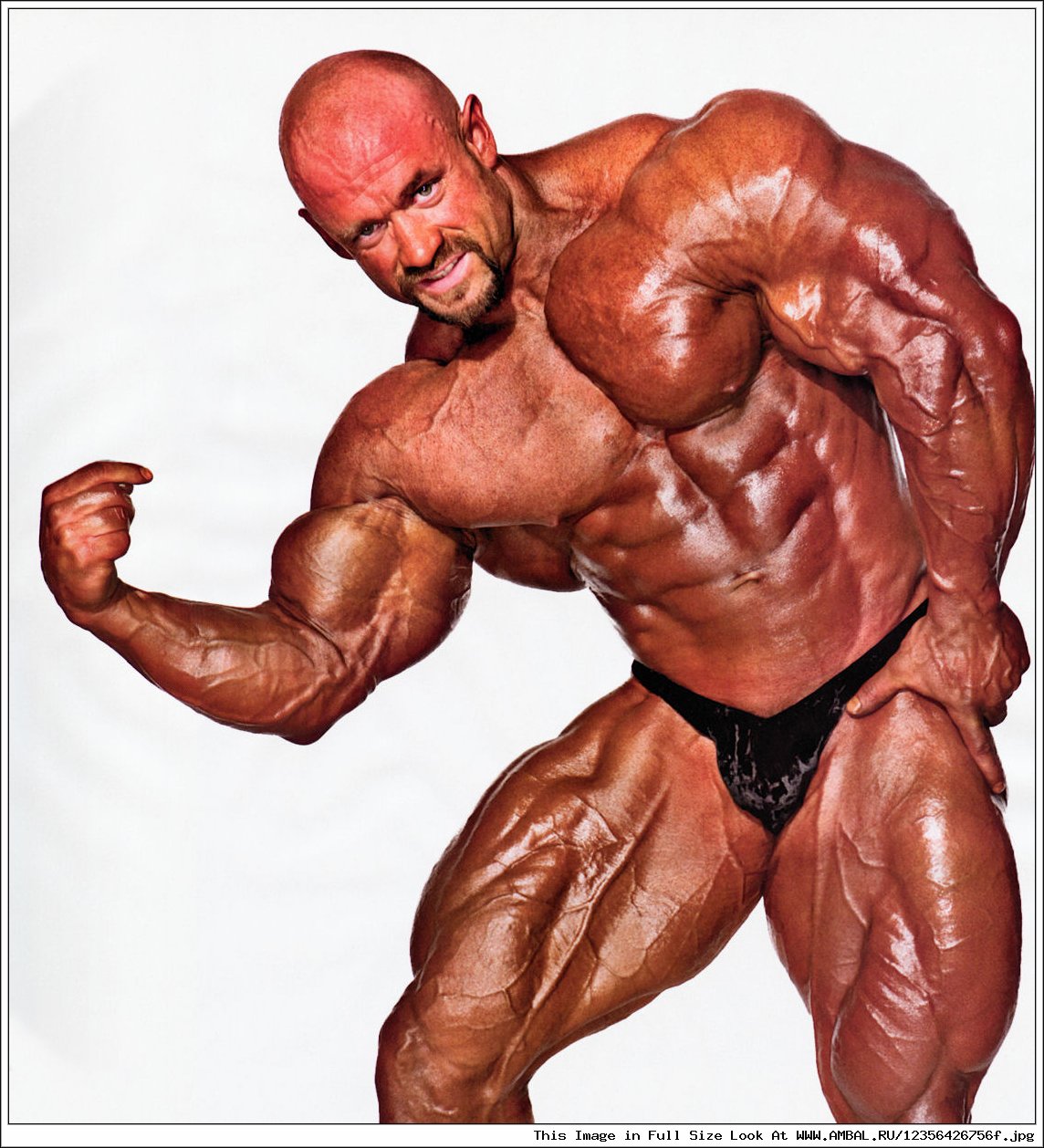 Big Black Bodybuilder