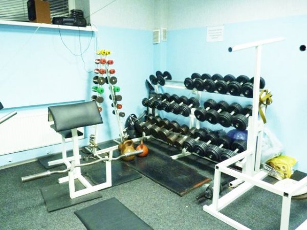 Спортивный комплекс Вирта. Гантельный ряд