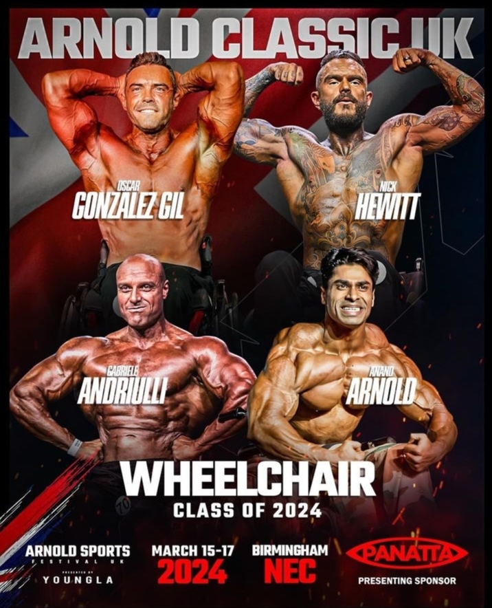 Опубликован состав участников "Arnold Classic UK" 2025 года Новости