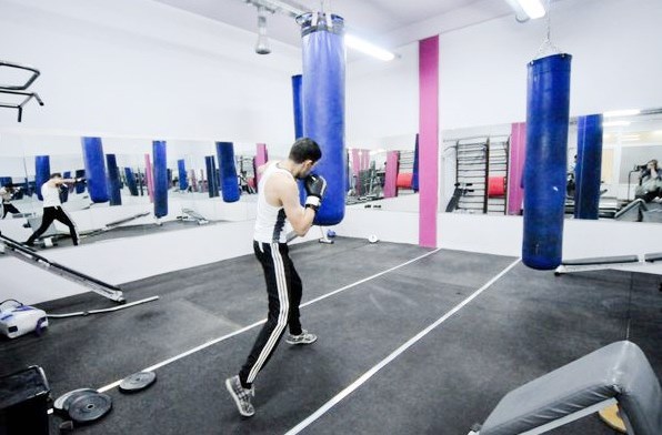 Фитнес-клуб Olymp Gym. Зал бокса