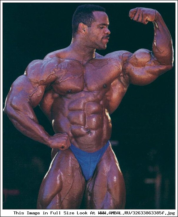 Big Black Bodybuilder