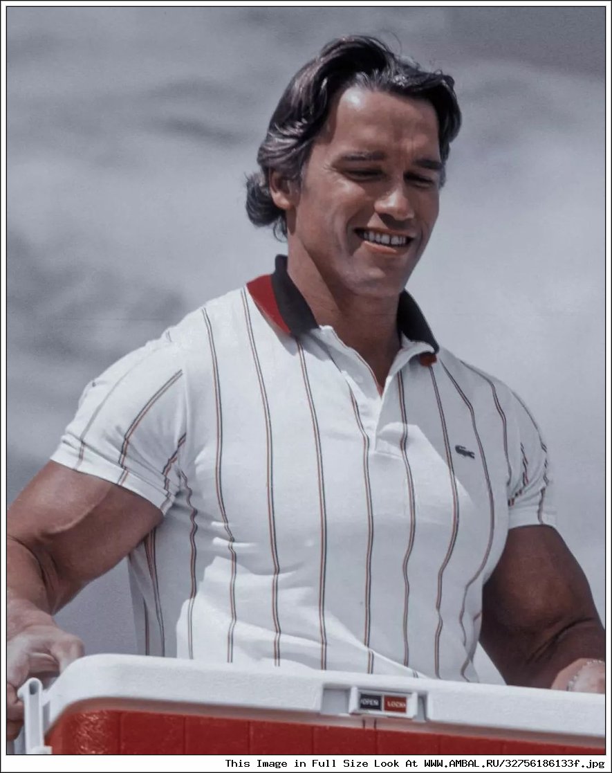 Arnold Schwarzenegger 1981