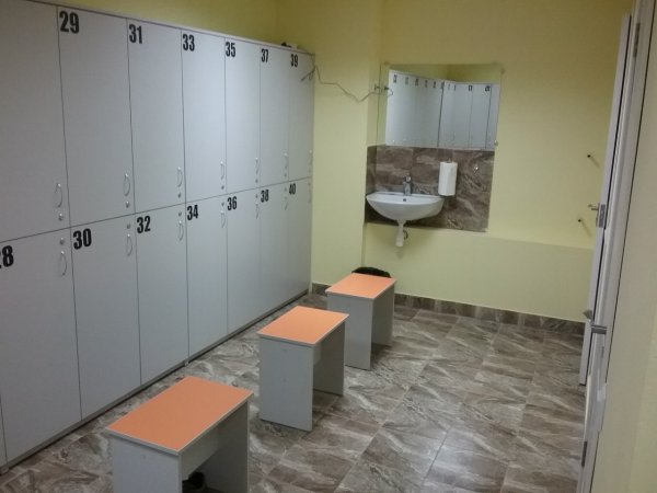Gradient Fitness. Раздевалка