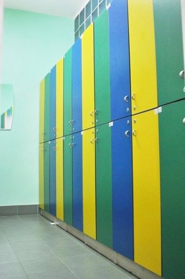 Фитнес-клуб Джем. Раздевалка
