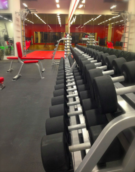 Happy Fitness. Гантельный ряд