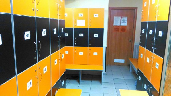 Фитнес Тайм в Беляево. Раздевалка