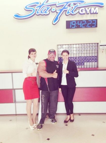Фитнес центр Sta-FIt GYM. Ресепшен