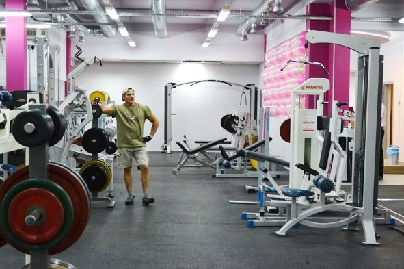 Фитнес-клуб Olymp Gym. Тренажерный зал