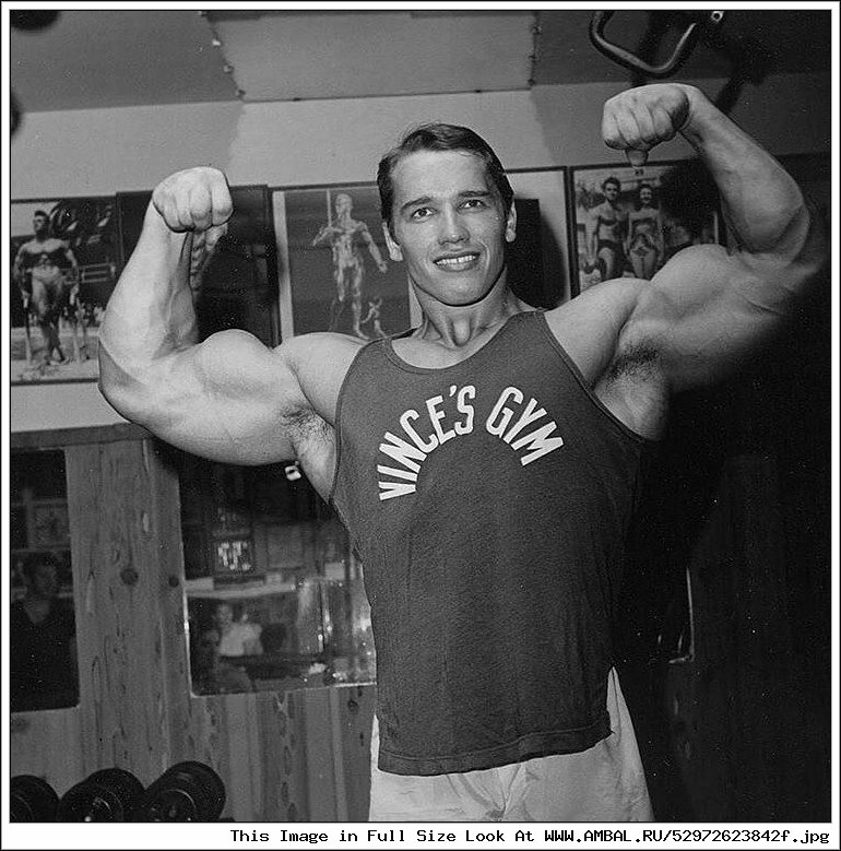 Арнольд Шварценеггер в 16 лет