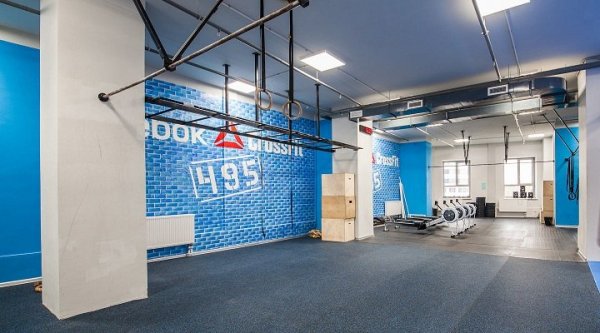 Спортивный клуб «Reebok Crossfit 495». Тренажерный зал