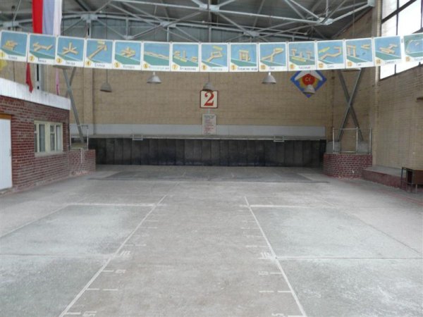 Красный Октябрь. Крытый городошный корт 25,5м. х 14м