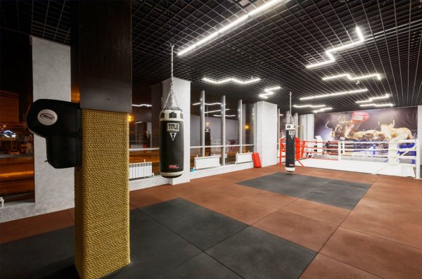 Powerhouse Gym в Казани. Зал боевых искусств