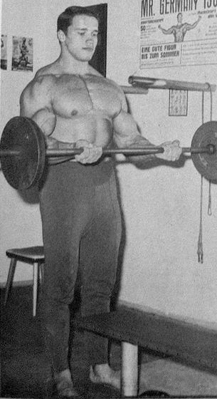 Арнольд Шварценеггер в 16 лет