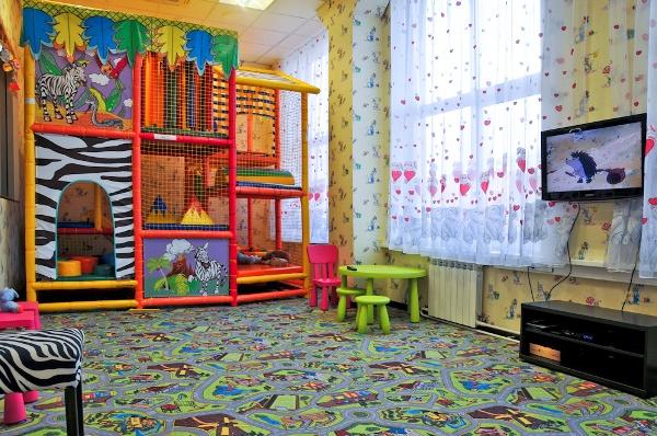 Зебра игровая комната