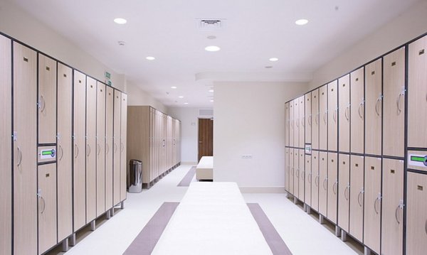 Велнес-клуб EVO Wellness Club. Раздевалка