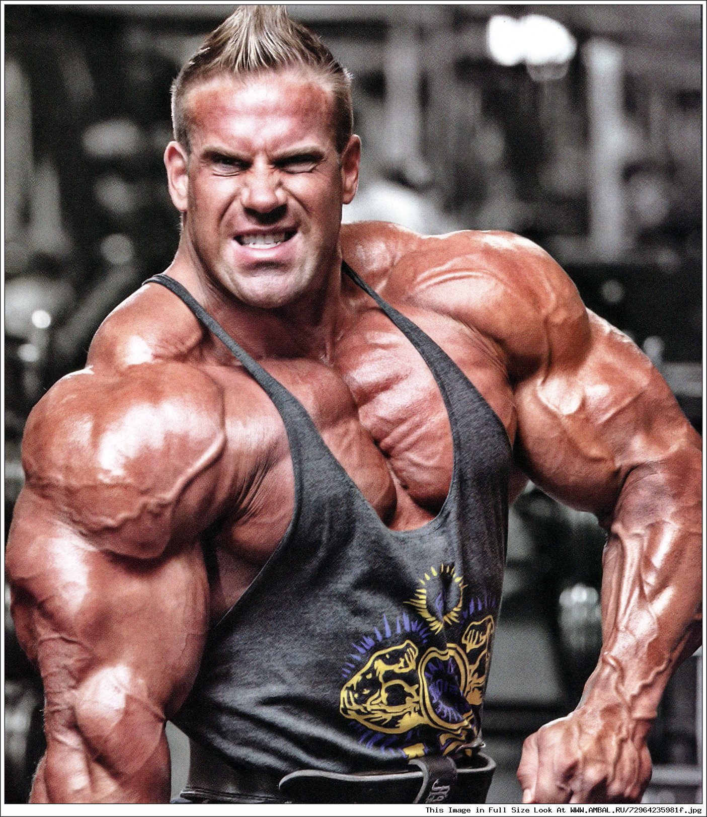 Big Black Bodybuilder
