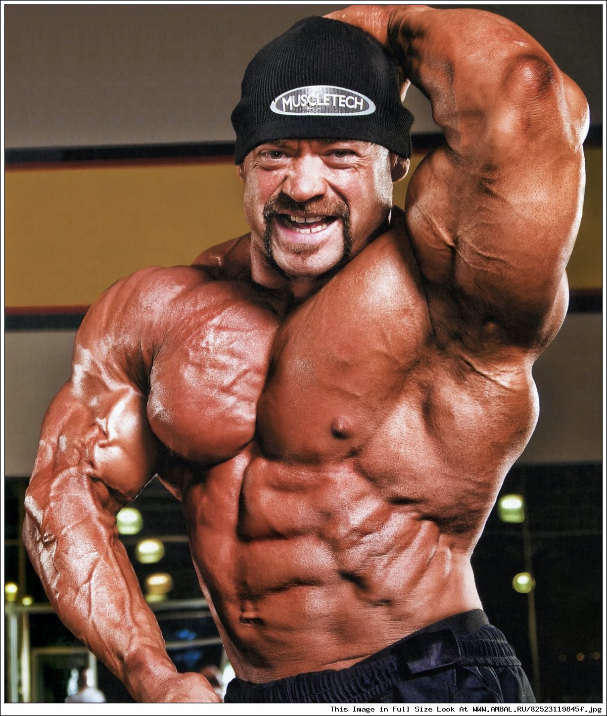 Big Black Bodybuilder