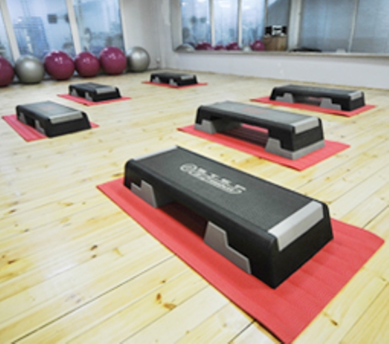 Фитнес-клуб Olymp Gym. Зал групповых программ