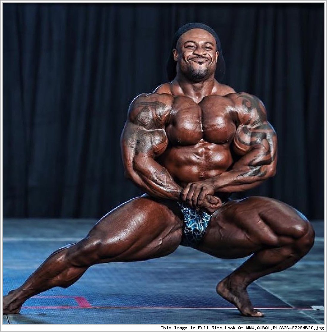 Big Black Bodybuilder