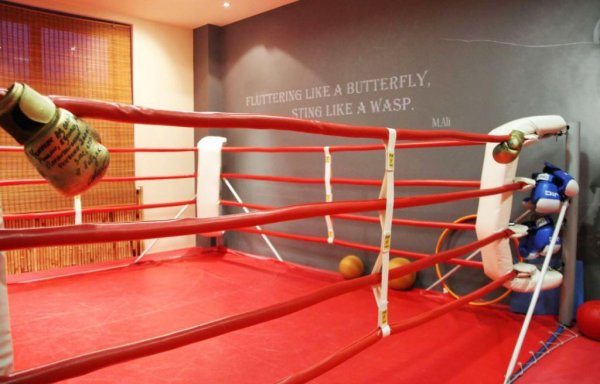 Фитнес-клуб «Luxury Wellness Biosphere». Зал бокса