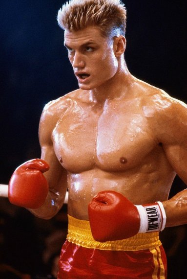Дольф Лундгрен (Dolph Lundgren). Роль Ивана Драго в фильме "Рокки 4 ...