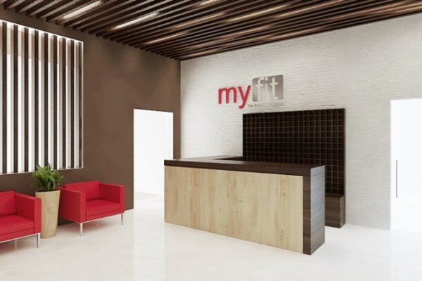 MyFit на Кадетский Гай. Ресепшен