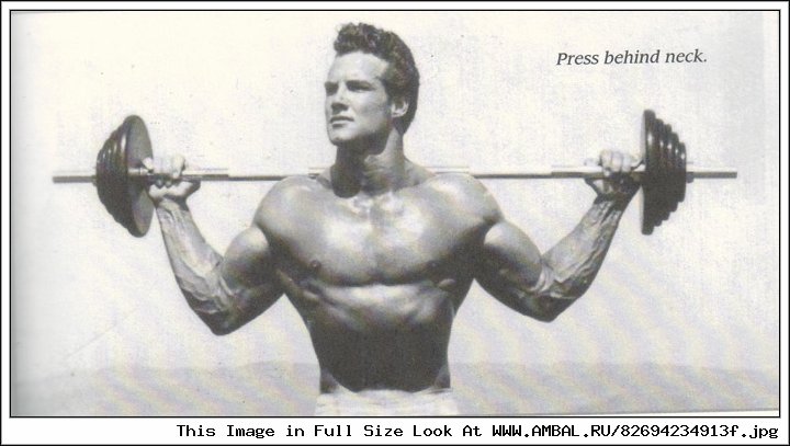 Behind the Neck Press