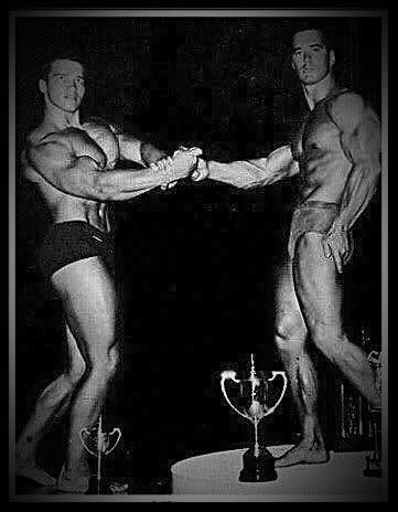 Arnold schwarzeneggar and 3 breasted stripper