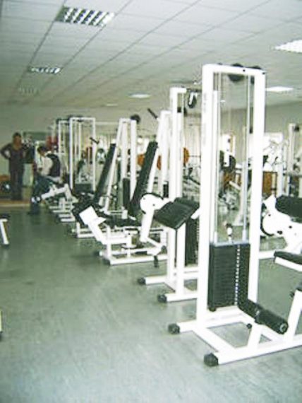 Фитнес клуб Olympia. Тренажерный зал