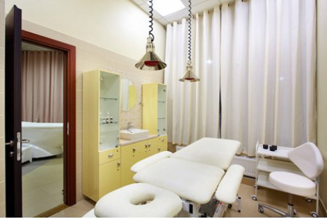World Class Атлантик. Beauty Spa - массажный кабинет с инфракрасными лампами
