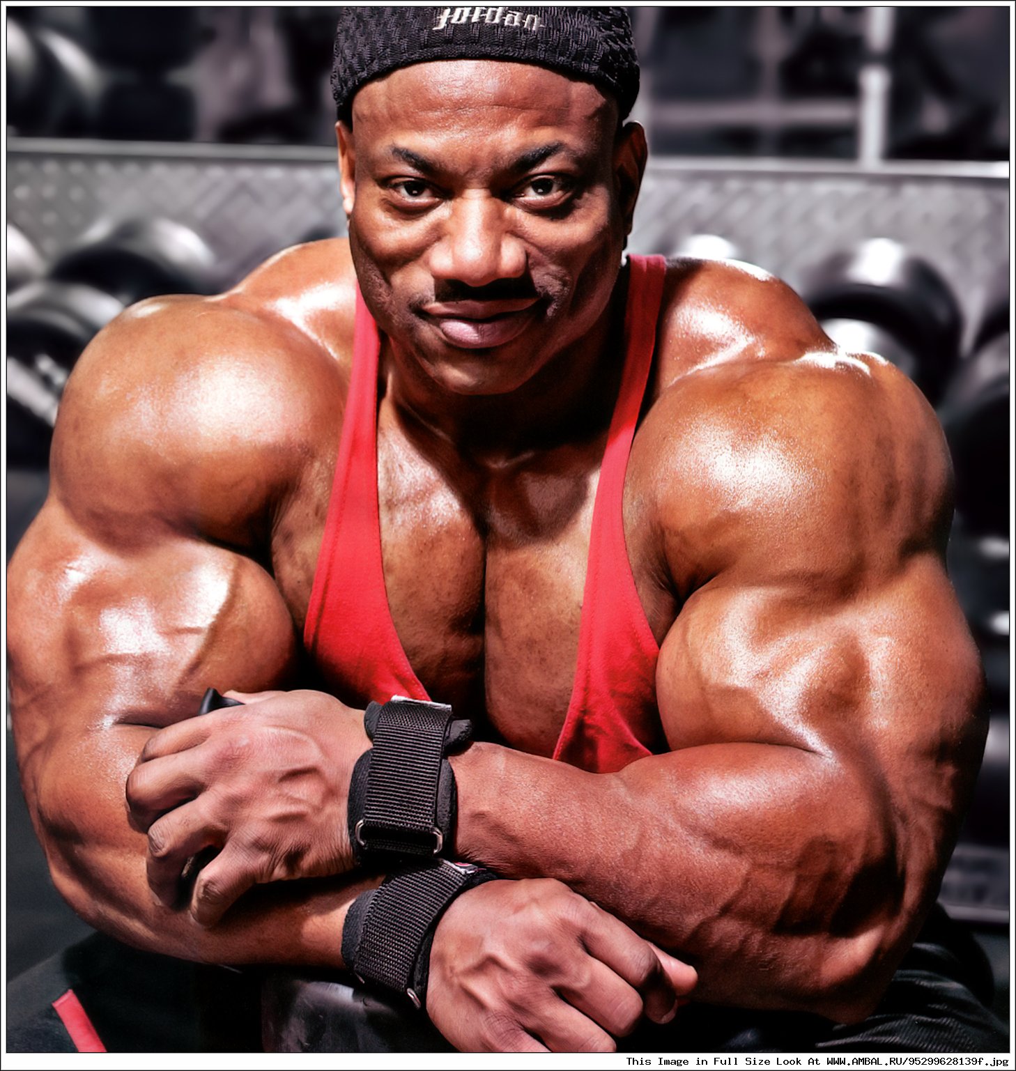 Big Black Bodybuilder