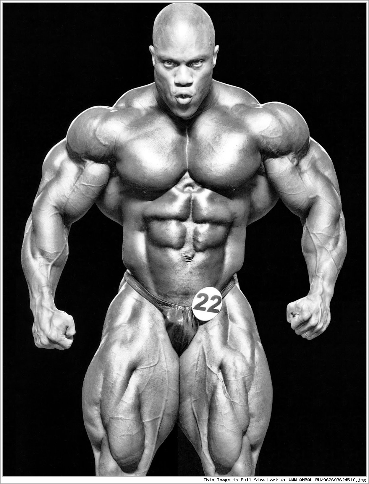 Big Black Bodybuilder