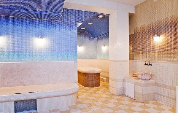 Аквапарк Карибия. Банный комплекс