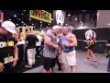 Аарон Кларк (Aaron Clark). Bodybuilder Aaron Clark Flexing at 2013 Mr Olympia Expo No Shirt Posing.